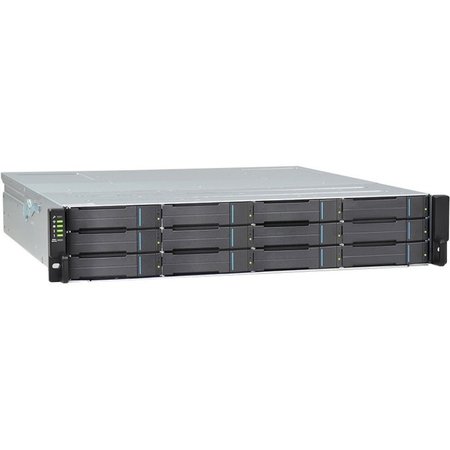 INFORTREND Eonstor Gs 2000 Unified Storage, 2U/12 Bay, Redundant Controllers, 12 GS2012R0C0F0D-8T2